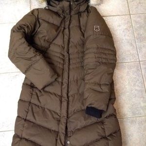 COPY - Super Warm Long Faux Fur Trimmed Down Filled Parka